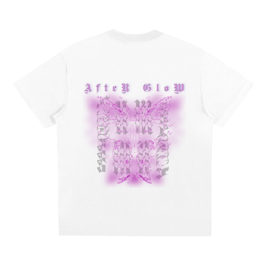 White x Pink AfterGlow T-Shirt